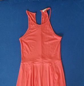 Junior Size XL Coral Love Fire scalloped hem